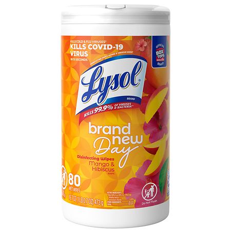 80CT DISIN WIPES MANGO & HIBIS