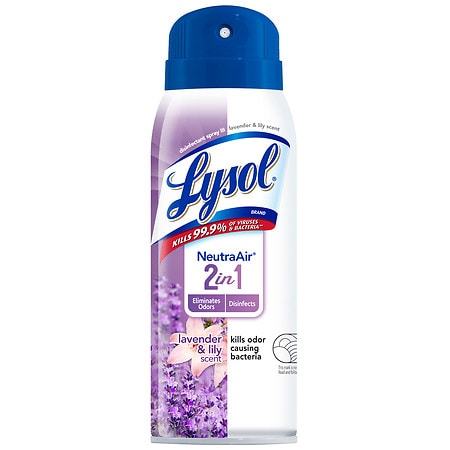 10OZ LYSOL DISIN SPRAY LAVENDE& LILY