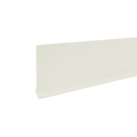 <C> 4"x4'ALMOND VINYL WALL BASDRY BACK VINYL WALL BASE STRIP