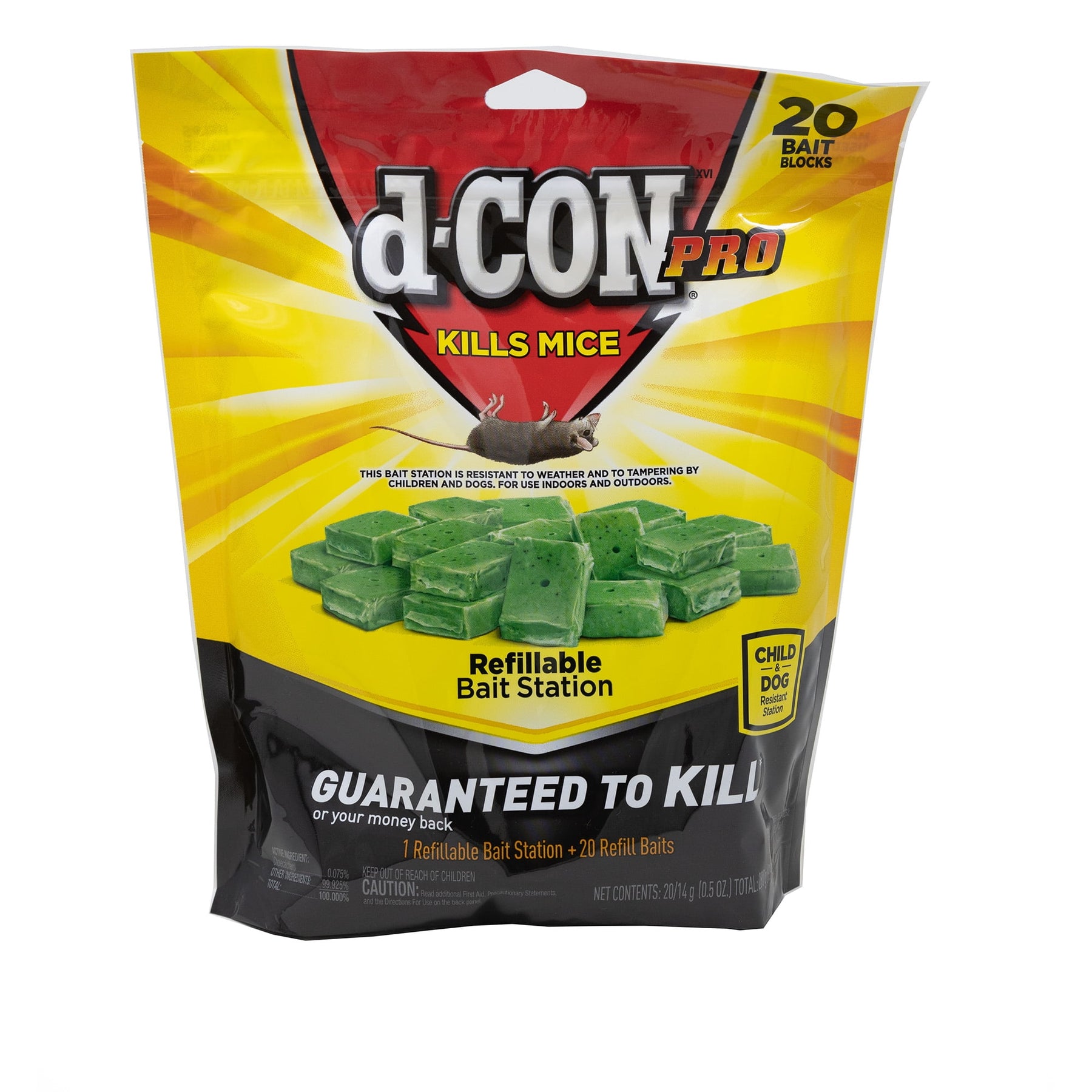 D CON BAIT STN  1 BAIT +20 REF5.00# PER CASE + 20 REFILLS