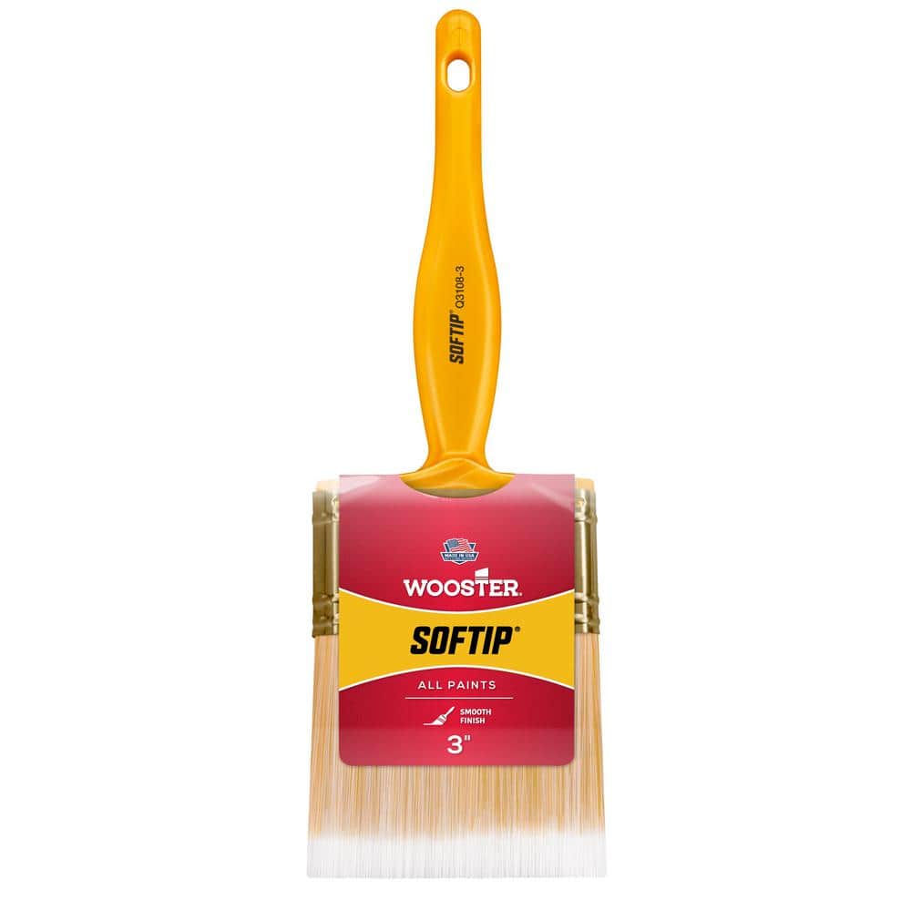 3"SOFT TOP BRUSH              LATEX OIL PAINT