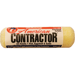 AMERICAN CONTRACTOR           9" L X 3/4" NAP ROLLER