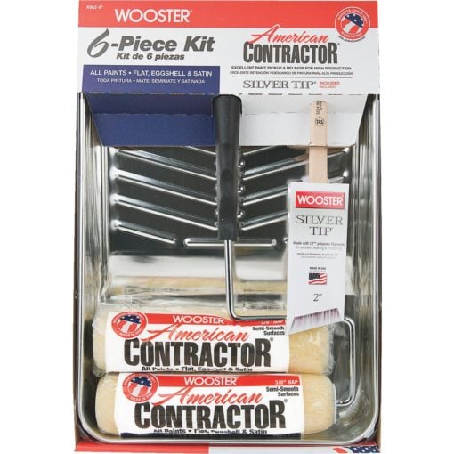 AMERICAN CONTRACTOR 3/8" &    SILVER TIP 6 PC KIT