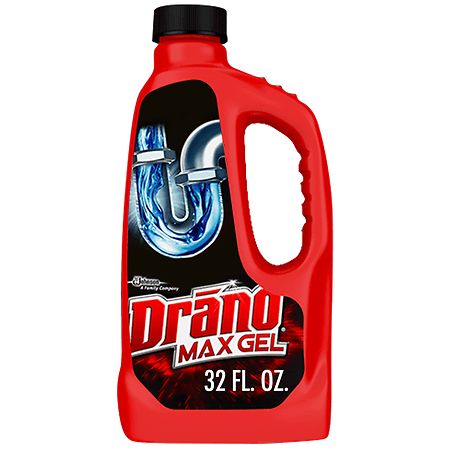 DRANO MAX GEL PRO STRENGTH    CLOG REMOVER  32 OZ.  12/CASE