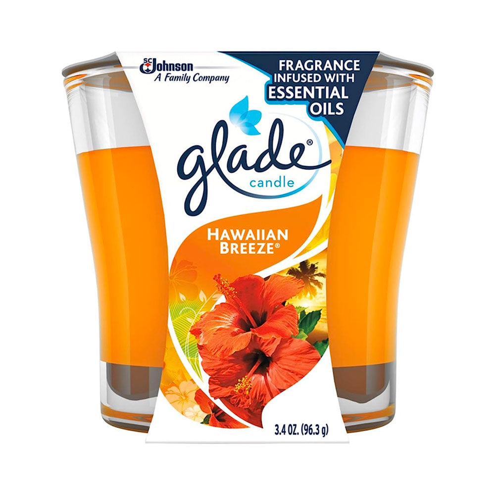 GLADE CANDLE 3.8oz HAWAIIAN BR4.82#