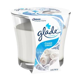 3.4oz CLEAN LINEN GLADE CANDLE4.9#
