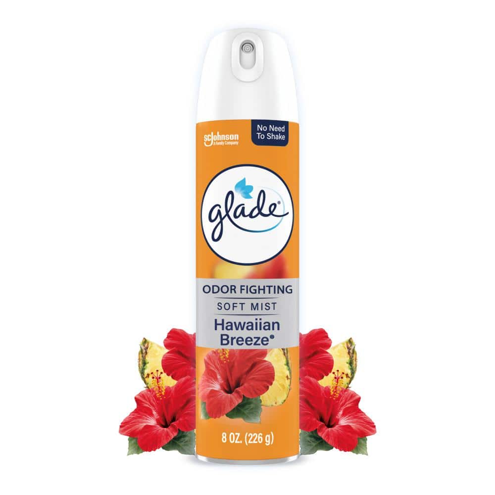 <R> 8 OZ GLADE AEROSOL CLEAN L4.4# PER 6