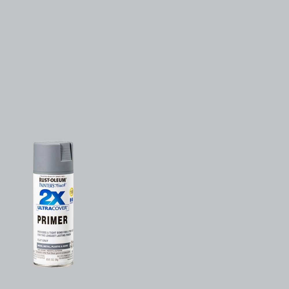 12 OZ. PAINTERS TOUCH 2X ULTRACOVER SPRAY PRIMER - FLAT GRAY