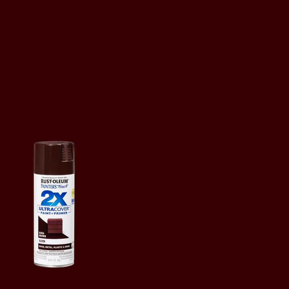 12oz ULTRA GLS KONA BROWN     PAINTERS TOUCH DBL COVERAGE
