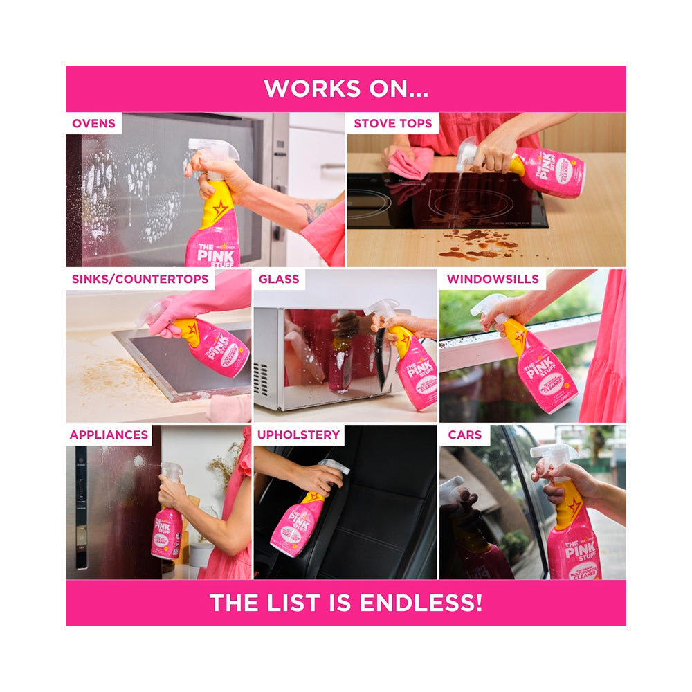 25.4 FL. OZ. THE PINK STUFF   MIRACLE MULTI-PURPOSE CLEANER