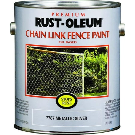 <C> GAL CHAINLINK FENCE SIL