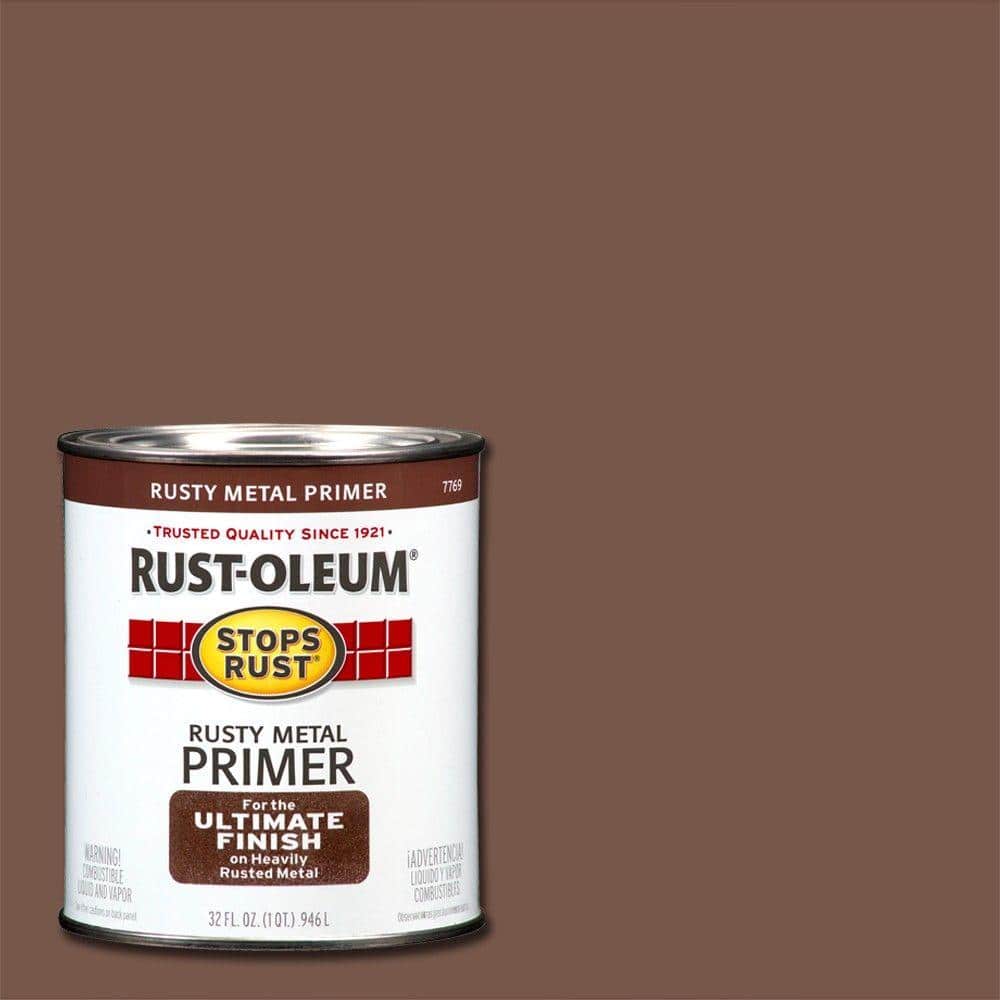 QUART FLAT RUSTY METAL PRIMER