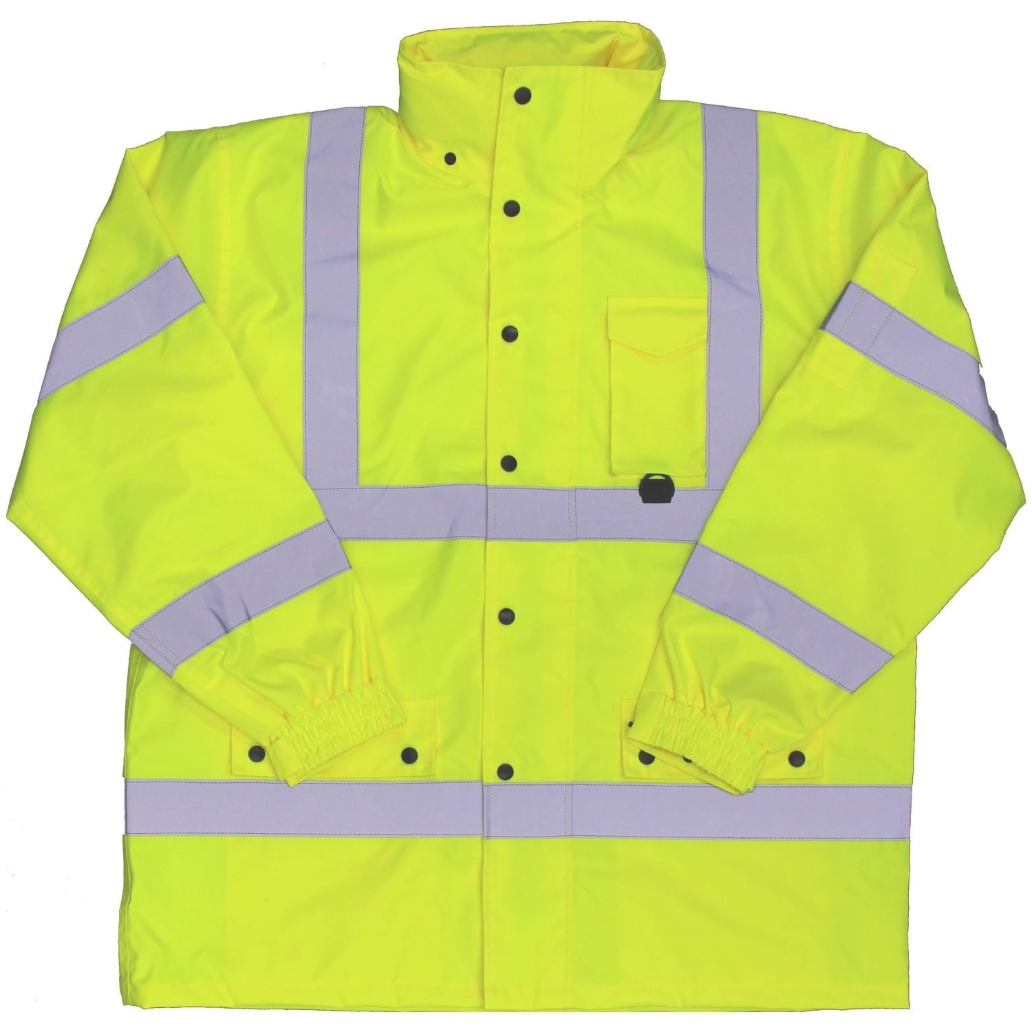 <S> <C> XL ANSI TYPE R CLASS 3WATERPROOF JACKET  HI-VIS YLW