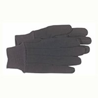 8 OZ. JERSEY GLOVES, BROWN, WOMEN'S