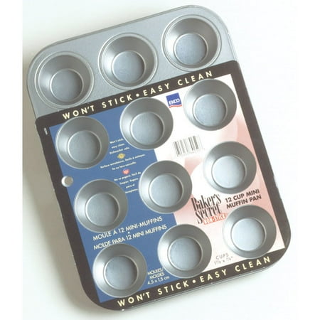 <S> <C> MINI MUFFIN PAN       BAKERS SECRET
