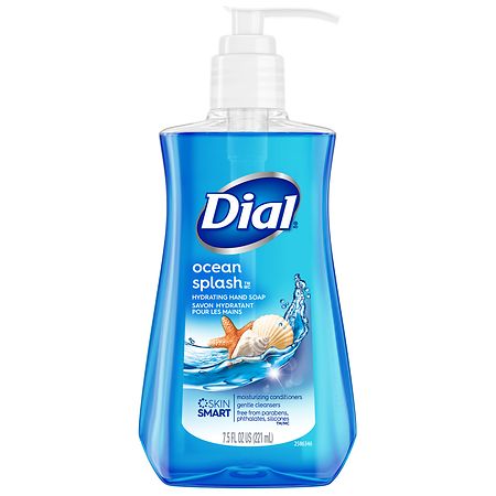 7.5 OZ DIAL LIQUID OCEAN SOAP