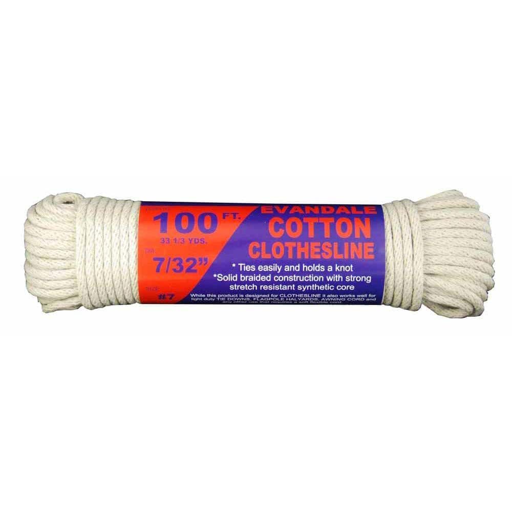 #7-7/32"x100'COTTON SASH CORD