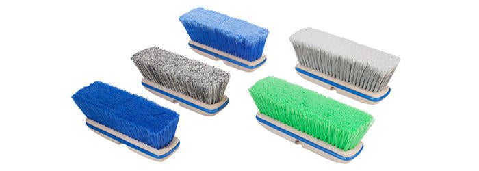 <C> WASH BRUSH BLUE NYLON