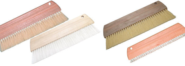 12"WALLLPAPER SMOOTH BRUSH    WHITE TAMPICO
