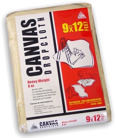 9x12 8oz CANVAS DROPCLOTH