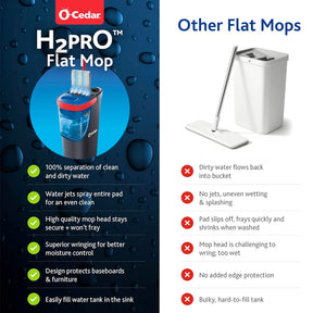 <F> H2PRO FLAT MOP DUAL       TANK SYSTEM
