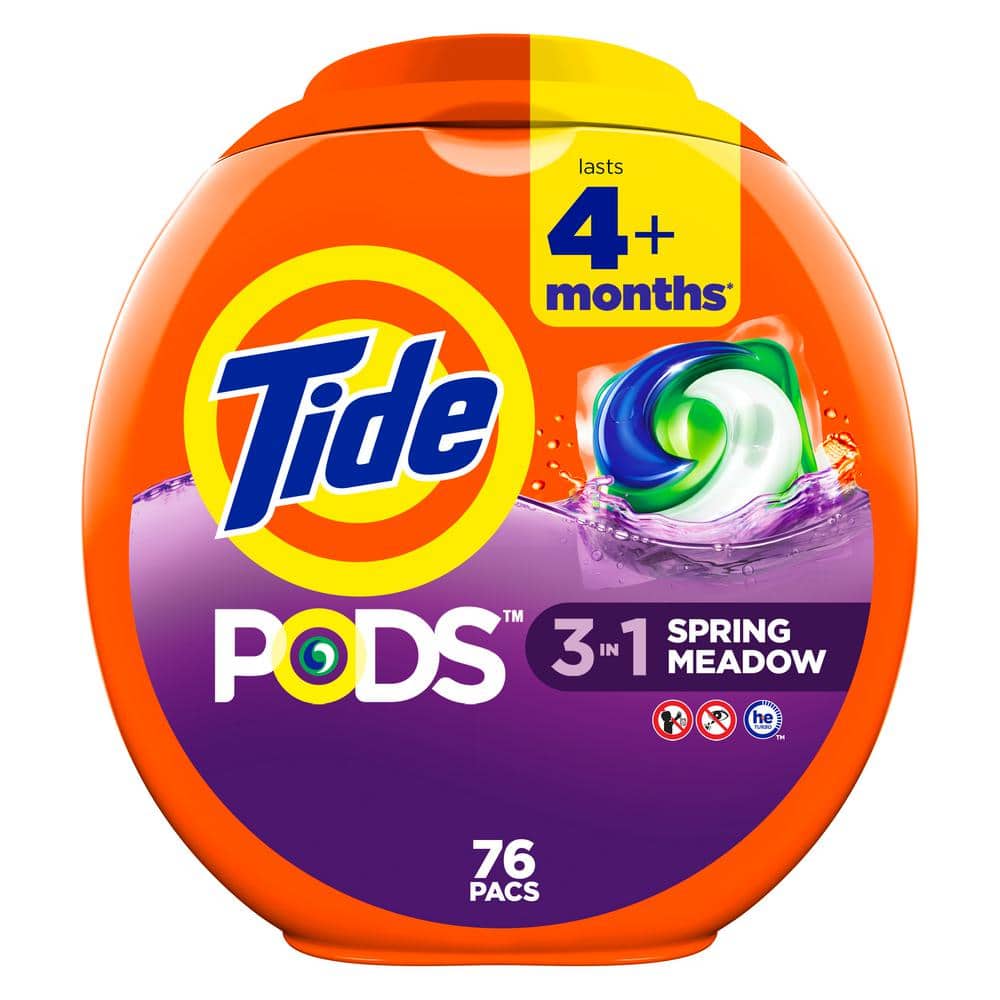 76CT TIDE PODS SPRING MEADOWS 19.056# PER CASE