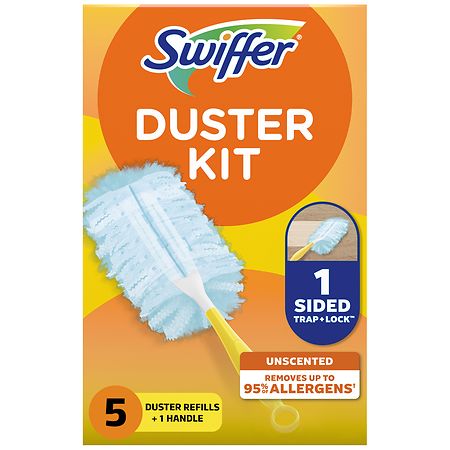 SWIFER DUSTER REFILL 5pk      1.386# W/HANDLE