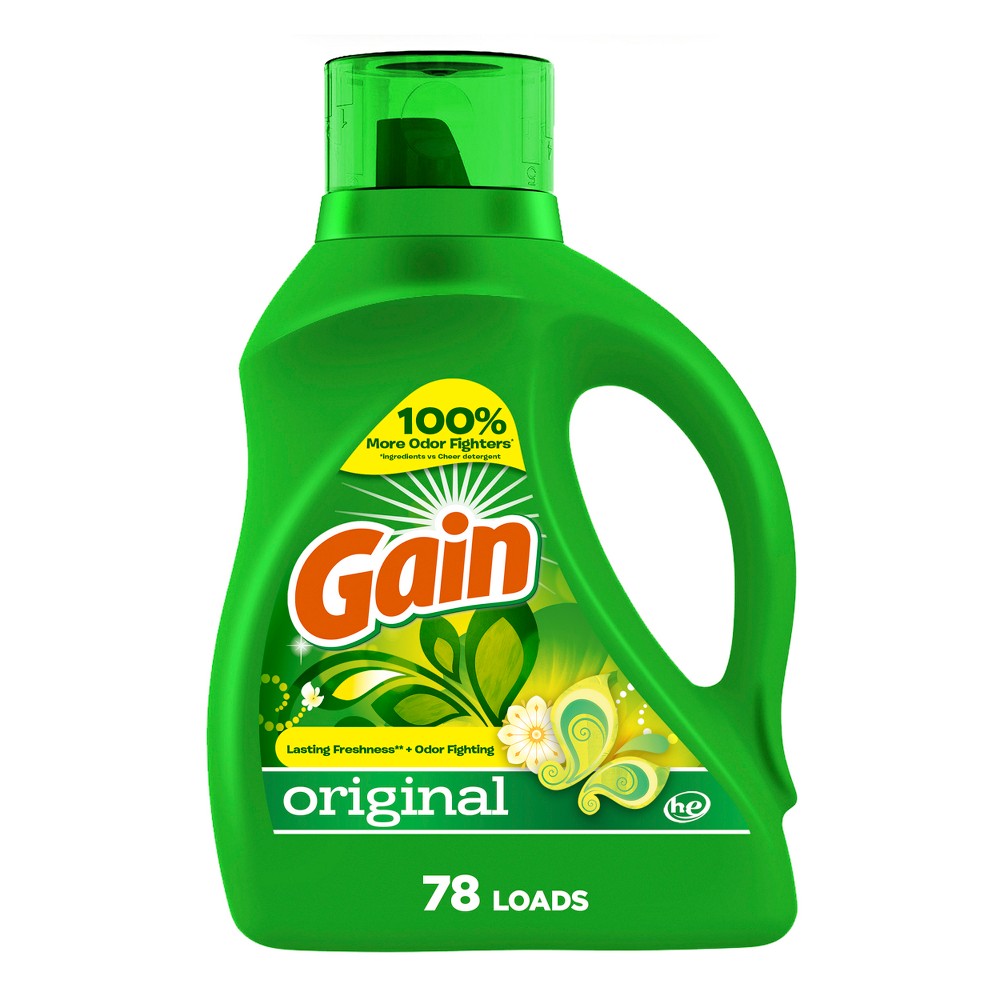 113OZ GAIN ORIG. LAUNDRY DETER34.796# PER CASE