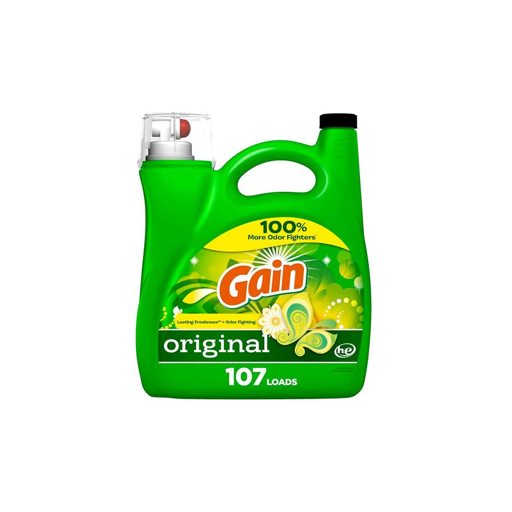<F> GAIN LIQUID LAUNDRY DETERG ORIGINAL SCENT  154 OZ.
