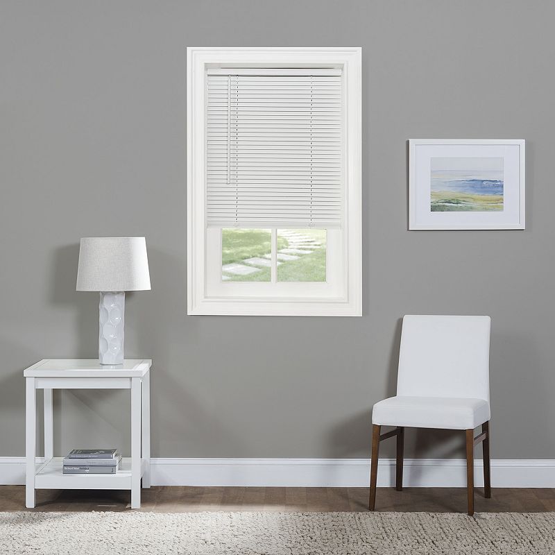 34x48 WHT CORDLESS MINI BLIND