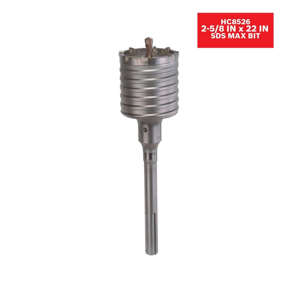2-5/8"x17x22"SDS-max CORE BIT 1pc/ROTARY HAMMER/CARBIDE TIP