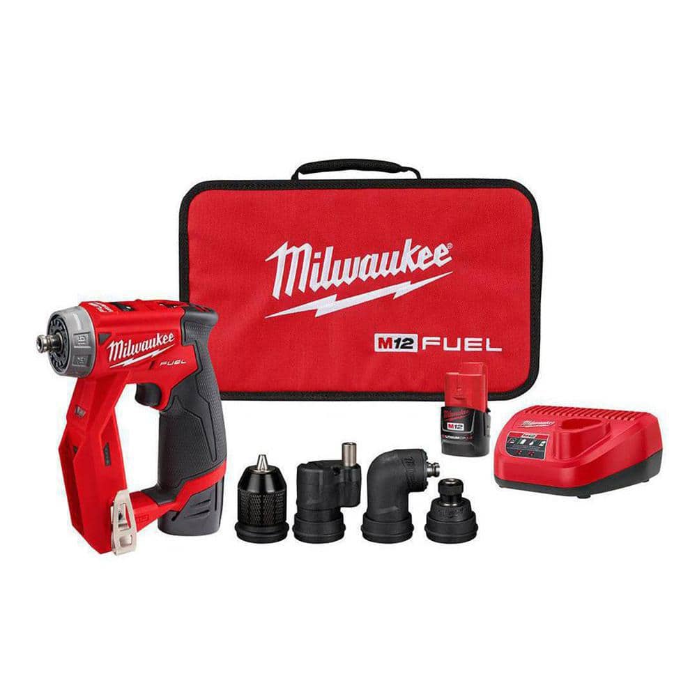 <S> <C> M12 INSTA DRILL/DRIVERFUEL/4-IN-1/2-2ahr BAT/CHR6/CS