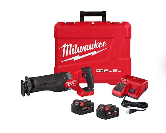 <S> <C> M18 FUEL SAWZALL RECIP SAW - 2 BATTERY XC5.0 KIT