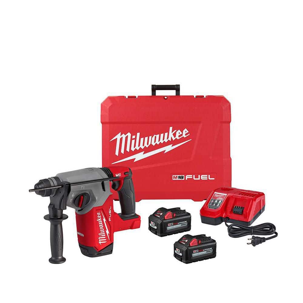 M18 1"SDS+ROTARY HAMMER KIT   2-6ahr BAT/CHRGR/CS/FUEL/AVS