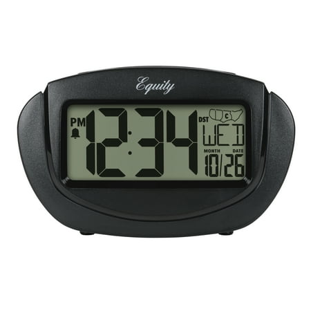 INSTA-SET LCD ALARM CLOCK