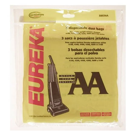 <S> <C> 3PK"AA"UPRIGHT VAC BAGVICTORY 4300/4400 &S/P 5180
