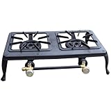<S> <C> DBLE BURNER CAST IRON L/P HOOK UP