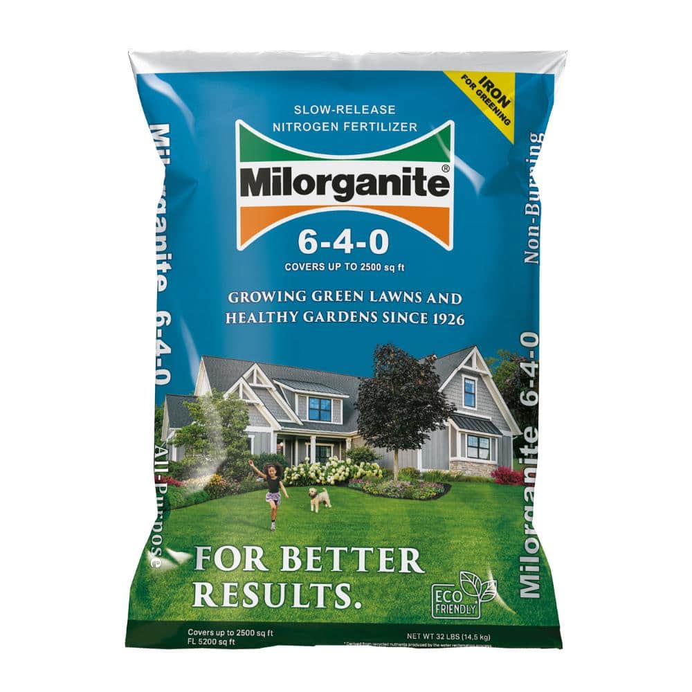 32 LB. MILORGANITE FERTILIZER 5-2-0