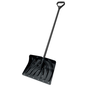 18-INCH STEEL CORE COMBO SNOW SHOVEL WITH WEAR STRIP 