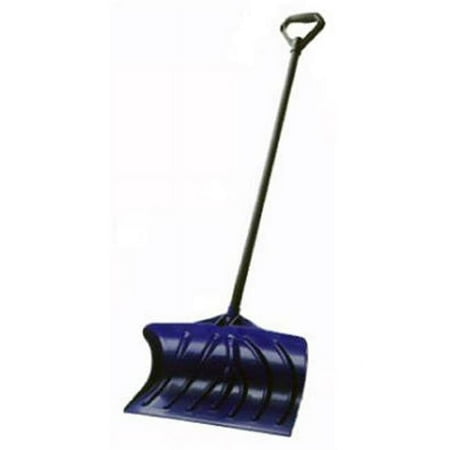 20-INCH STEEL CORE SNOW PUSHER WITH D-GRIP HANDLE