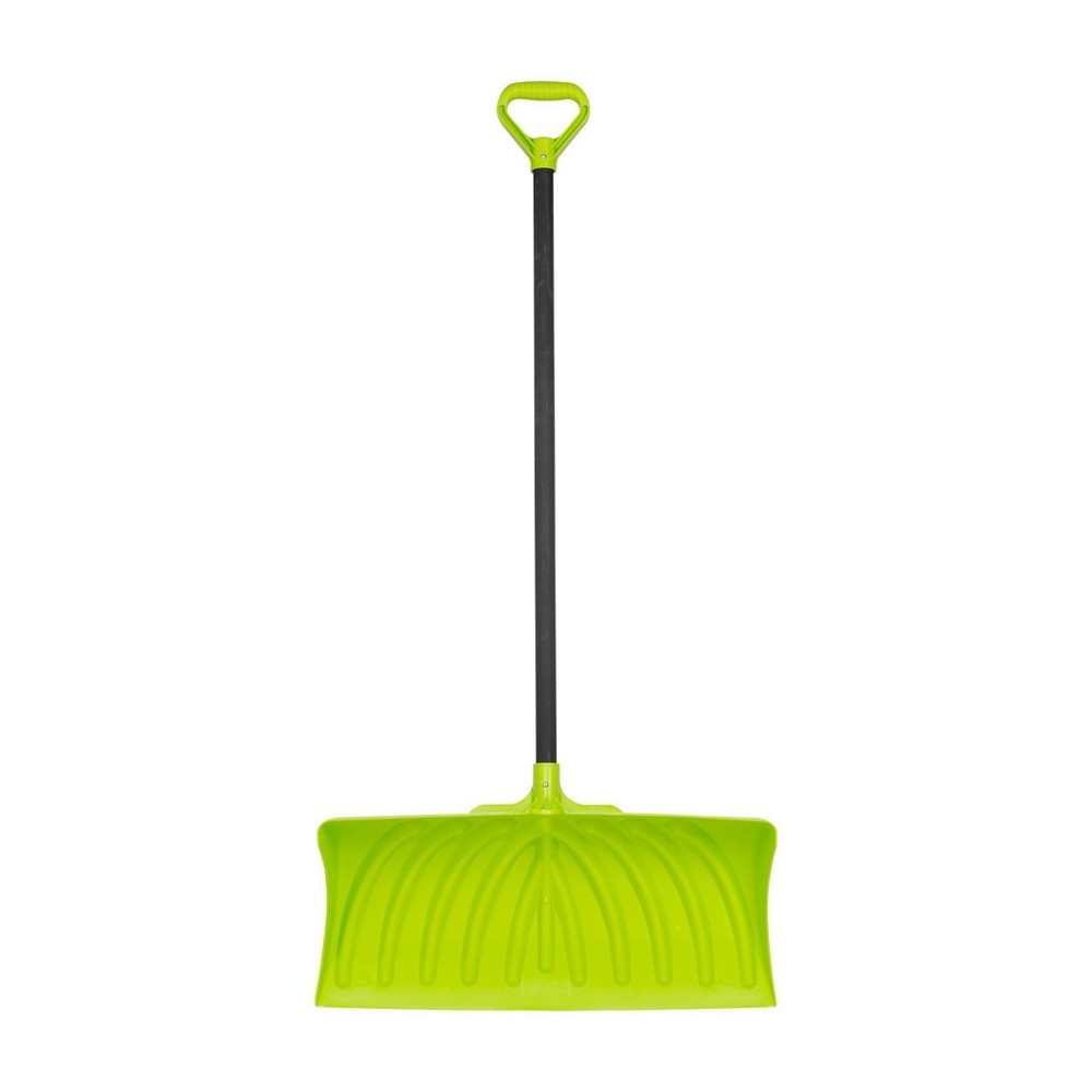 27" HD POLY PUSHER            RIBBED HANDLE