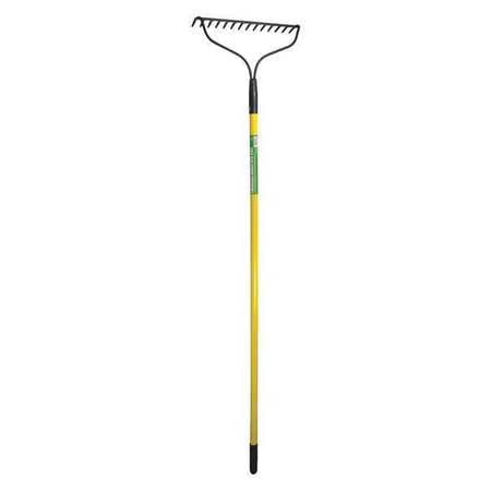 <C> 54" TINE BOW RAKE         FIBERGLASS HDLE