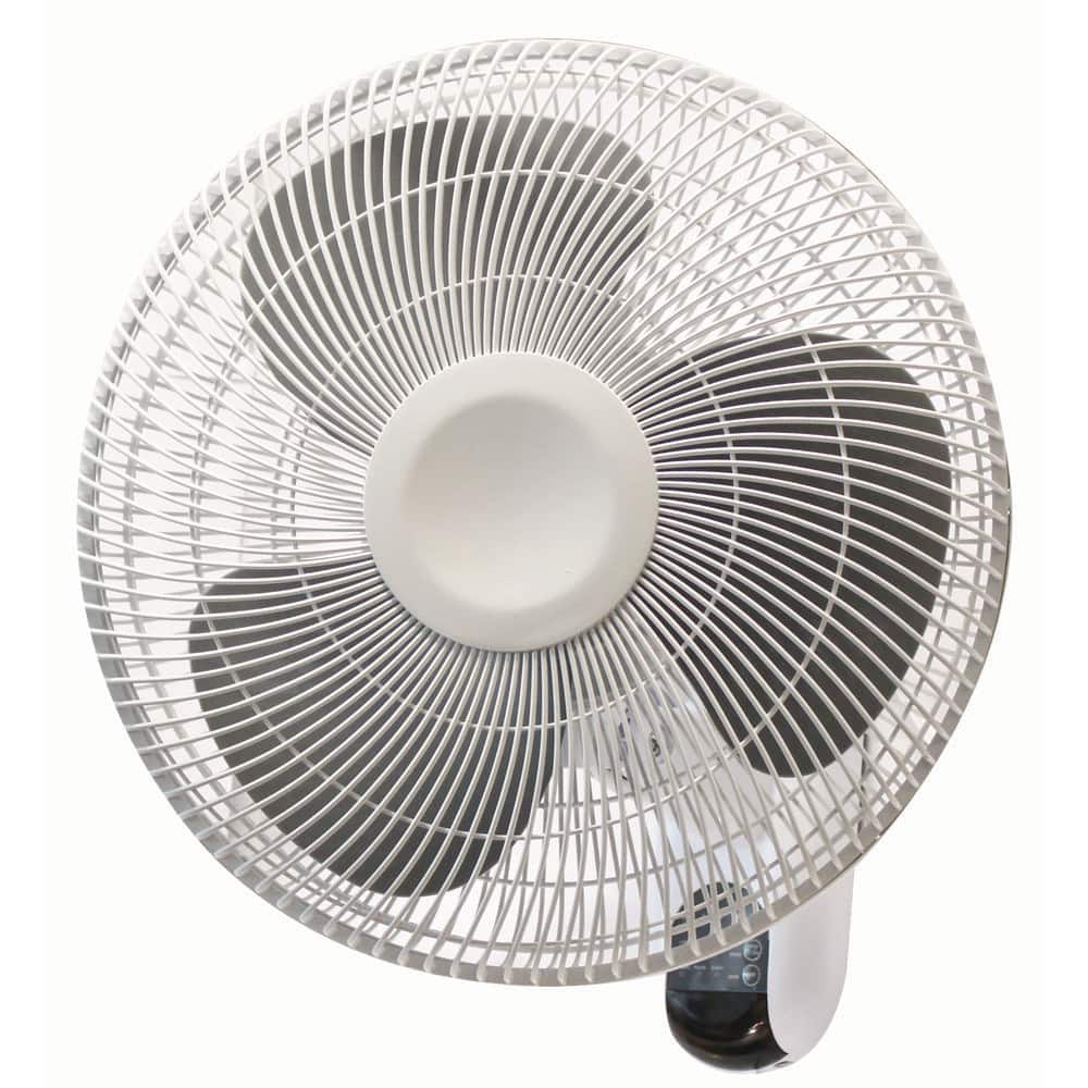 <R> 16" OSCIL. WALL MOUT FAN  W/ REMOTE