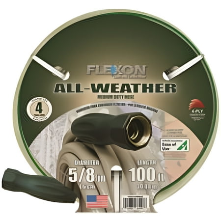 <C> 5/8x100' GARDEN HOSE 4PLY.MEDIUM DUTY