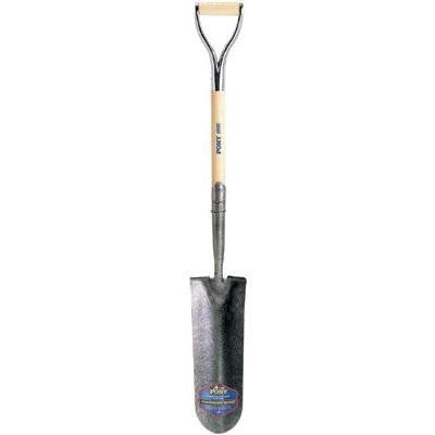 DRAIN SPADE 5-1/2x16 D-HDLE   WOOD HANDLE