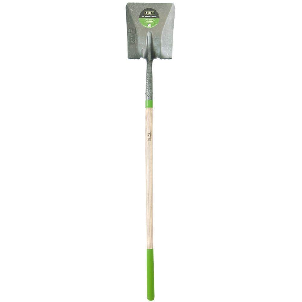SP LONG HDL.SHOVEL W/GRIP     SQUARE POINT