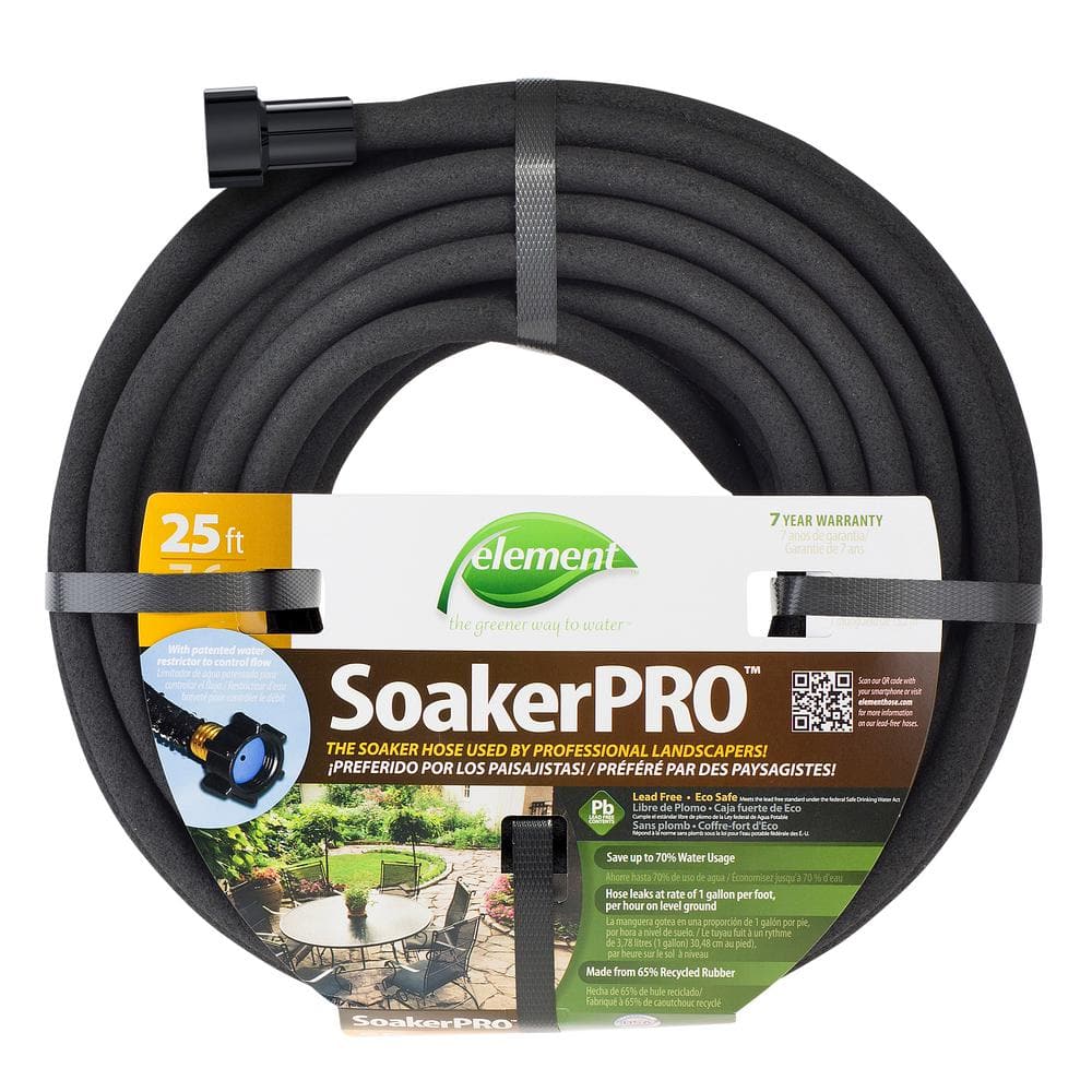 3/8" X 25' ELEMENT SOAKERPRO  SOAKER HOSE