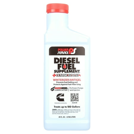 26oz PWR SERVICE DIESEL FUEL  DIESEL FUEL SUPPLEMENT 12 C/S