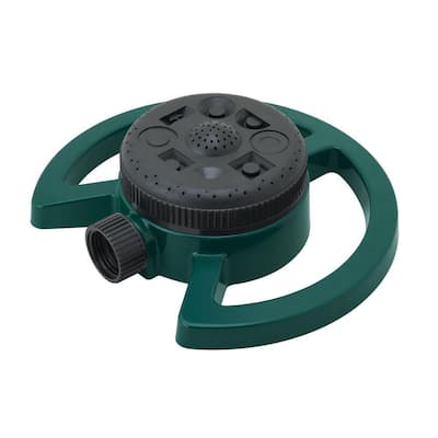 8-PATTERN TURRET SPRINKLER    8 DIFFERENT PATTERNS