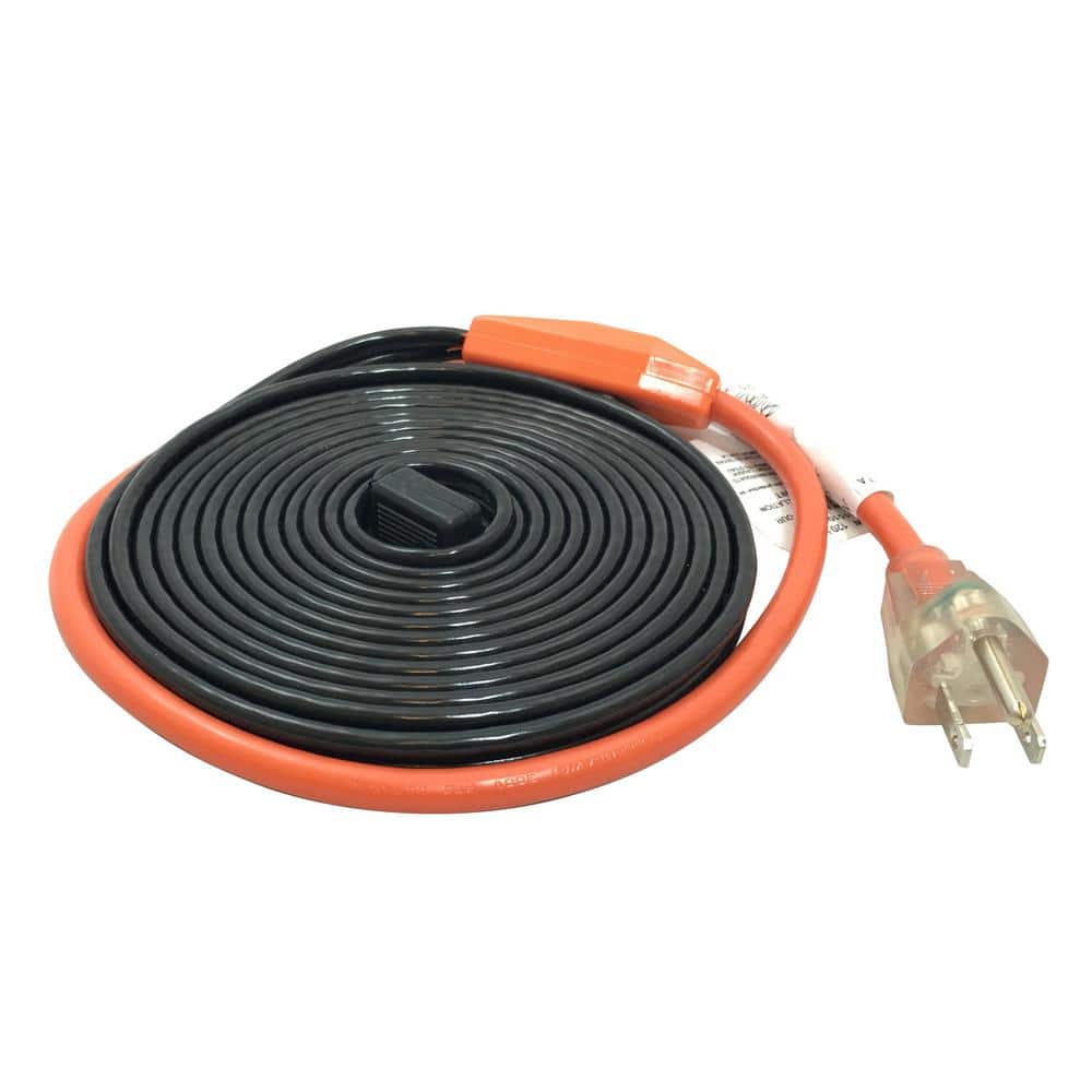 12FT PIPE HEATING CABLE       W/THERMOSTAT & LIGHT